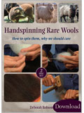 Handspinning Rare Wools (Download)