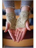 Nautilus Mitts Fingerless mitts, Mitts, Mittens, Gloves, Hexagons, Motifs, Seaming, Beaded knitting, Quick knitting, Gifts