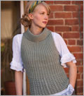 Gamine Tank Tanks, Vests, Pullovers, Summer knitting, In the round, Seamless, Top down, Ribbing