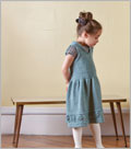 Teacup Pinafore Knitting for children, Dresses, Skirts, Girl's dress, Lace