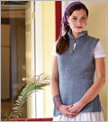 Daisy Stitch Tunic Tanks, Camisole, Tunic, Waist shaping, Placket
