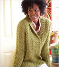 Beach House Pullover Sweaters, Pullovers, Cables, Shawl collar, Saddle shoulders, Set-in sleeves, Short-rows, Shoulder shaping, seaming