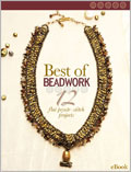 Best of Beadwork: 12 Flat Peyote-Stitch Projects (eBook) peyote stitch, peyote, flat peyote, bead stitching, bead embroidery, beading, how to bead, beaded jewelry