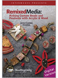 Remixed Media: Making Custom Beads and Pendants with Acrylic and Wood (Video Download) Jewelry making, Acrylic jewelry making, Custom jewelry, Jewelry designs 