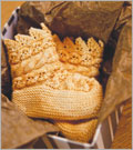Cabled Baby Booties Cables, Charts, Babies, Knitting for babies, Booties