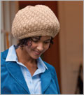 Diagonal Rib Hat Hats, In the round, Beret, Tam, Organic, Easy