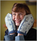 Nuneh Mittens Mittens, Colorwork, Armenian, Knitting for children, In the round