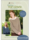 Knitting Daily Workshop: Knitting from the Top Down with Wendy Bernard (Video Download) knitting, top-down knitting, wendy bernard, knitting daily workshop