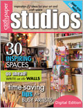 Studios, Summer 2010: Digital Edition creative space, artist studio, sewing studio, quilting studio, studio organization, organize your studio, craft studio makeover, studio furniture, mixed-media art studio