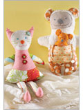 Pretty Cat, Baby Bear & Mini Mouse Stitch Patterns, Sewing Patterns, Easy Sewing Patterns, Stitch Magazine