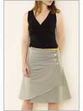 Asymmetrical Folds Skirt Stitch Patterns, Sewing Patterns, Easy Sewing Patterns, Stitch Magazine