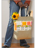 Calendar Patchwork Tote
