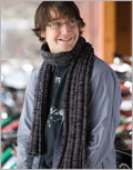 Irregular Ribbed Scarf 