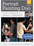 Artist Daily Workshop: Portrait Painting Duo (Video Download) Portrait painting, Oil painting artists, Oil portraits, Art Instruction