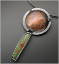 Southwest Spirit Etched Pendant 