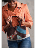 Corduroy Patchwork Handbag stitch, patterns, sewing patterns, corduroy patchwork handbag, rebeka lambert, bag, handbag