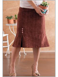 One Pleat Skirt  stitch, patterns, one pleat skirt, beki wilson, sewing patterns 