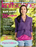 Knitscene, Summer 2011: Digital Edition knitscene, knitting patterns, knitting, knit cardigans, knit sweaters, knit accessories, garter stitch, interweave knits, knit shawls, 