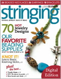 Stringing, Summer 2011: Digital Edition jewelry, stringing, wireworking, jewely making, jewelry projects, necklaces, bracelets, earrings, handmade jewelry, beading