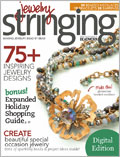 Stringing, Winter 2011: Digital Edition jewelry, stringing, wireworking, jewely making, jewelry projects, necklaces, bracelets, earrings, handmade jewelry, beading