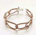 Silver and Spice Bracelet