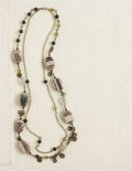 Typography Stringing, beads, how to bead, beading, jewelry projects, jewelry making, making jewelry, string beads.