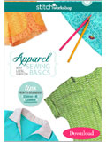 Apparel Sewing Basics with Liesl Gibson (Video Download)