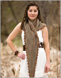 Typha Scarf knitting pattern, scarf, Shawl, Crochet, Single crochet, Knit and crochet, Edgings, Crochet edgings, Garter stitch, Triangular shawls 
