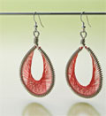 Peruvian Thread Earrings Jewelry making, chain maille, wire jewelry making, wire wrapping, wire jewelry, silver wire, wire wrap, wire wrapped jewelry, wire jewelry designs, how to make wire jewelry, step by step wire jewelry, making wire jewelry, wire wrapping jewelry.