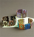 Desert Tapestry Bracelet Jewelry making, beading, beads, beaded bracelets, beaded necklace, seed beads, beadwork, beading patterns, bead patterns, Herringbone, how to make jewelry, bead embroidery, beading projects, peyote stitch, beaded jewelry designs