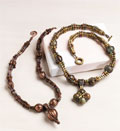 Earthly Hues Jewelry making, beading, beads, beaded bracelets, beaded necklace, seed beads, beadwork, beading patterns, bead patterns, Herringbone, how to make jewelry, bead embroidery, beading projects, peyote stitch, beaded jewelry designs.