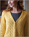 Leaf and Picot Cardigan