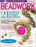Beadwork, December 2010/January 2011: Digital Edition bead weaving, seed beads, necklace, peyote, herringbone, right-angle weave, wirework, bead patterns, bead embroidery