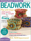 Beadwork, February/March 2010: Digital Edition Jewelry making, beading, beads, beaded bracelets, beaded necklace, seed beads, beadwork, beading patterns, bead patterns, Herringbone, how to make jewelry, bead embroidery, beading projects, peyote stitch, beaded jewelry designs