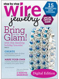 Step by Step Wire Jewelry, October/November 2010: Digital Edition step by step wire jewelry, wire wrapping, chain maille, wire jewelry projects, wire and beads, wire weaving, wire jewelry artists, wire, sterling wire, wire jewelry inspiration