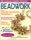 Beadwork, June/July 2008: Digital Edition Jewelry making, beading, beads, beaded bracelets, beaded necklace, seed beads, beadwork, beading patterns, bead patterns, Herringbone, how to make jewelry, bead embroidery, beading projects, peyote stitch, beaded jewelry designs.