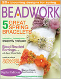 Beadwork, April/May 2008: Digital Edition Jewelry making, beading, beads, beaded bracelets, beaded necklace, seed beads, beadwork, beading patterns, bead patterns, Herringbone, how to make jewelry, bead embroidery, beading projects, peyote stitch, beaded jewelry designs.