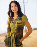 Eternalism Vest knit, pattern vest, self striping yarn, pockets