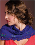 Folk Flowers Shawl