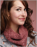 Rosemary Street Cowl knit, pattern, bead work, delicate, cowl, neck warp