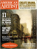 American Artist, January 2011: Digital Edition American Artist, 11 Groundbreaking Artists, Pick Subjects, Light & Shadow, Light, Color, and Form