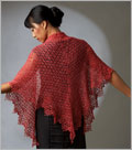 Dahlia Shawl crochet, pattern, shawl, wrap, lace