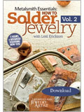 Metalsmith Essentials: How to Solder Jewelry Volume 2 (Video Download) metalsmith, soldering jewelry, jewelry soldering, how to solder, soldering, solder, jewelry making, silversmithing, metalsmithing, jewelry designs, metal jewelry