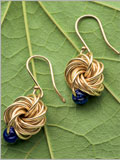 Mobius Ball Earrings Gemstones, soldering, jewelry making, riveting, lapidary, jewelry tools, metalsmithing, stone cutting, silver jewelry making, precious metals, custom jewelry, jewelry design, how to make jewelry, silversmith, making jewelry