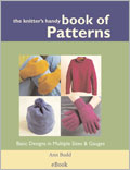 Knitter's Handy Book Of Patterns eBook: Basic Designs in Multiple Sizes and Gauges
