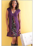 Easy-Fit Babydoll Dress easy-fit babydoll dress, jil cappuccio, stitch, spring 2011, sewing patte