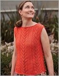 Greenhouse Tank knit, tank, top, tank top, camisole, knitting pattern, shirt