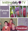Knitting Daily TV, Episode 112 - Fabulous Felting (Download) Kim Werker, Liz Gipson, Shay Pendray, Eunny Jang, knitting daily TV, series 100, KDTV, episode 112, felting, felted knits
