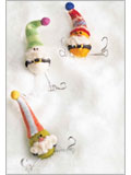Wool Felt Elves wool felt elves, tami pfeil, quilting arts gifts 2010, quilt epatterns, felt, hand-sewing, holiday