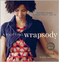 A Knitting Wrapsody eBook + Video Download: Innovative Designs to Wrap, Drape, and Tie   knitting, wraps, shawls, knitting patterns, clothing patterns, knits, knitwear, Kristin Omdahl, scarves,